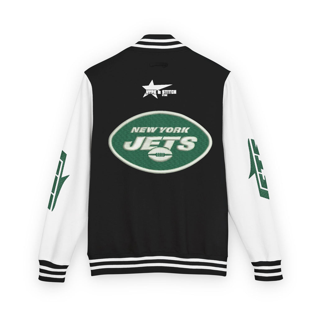New York Jets Heavyweight Fan Varsity Jacket