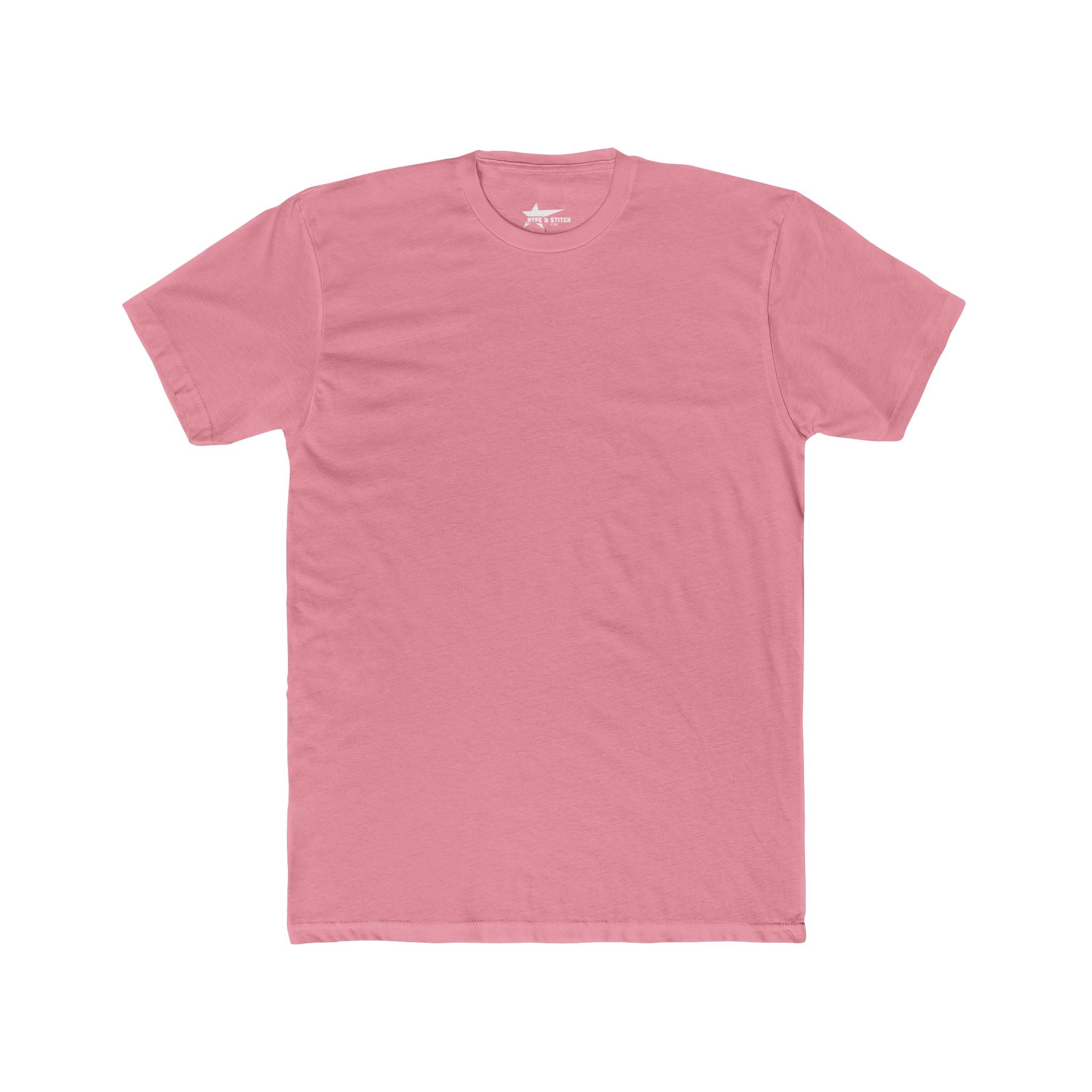 HypeandStitch Men's Fitted Crewneck T-Shirt | Premium Ultra-Soft Cotton