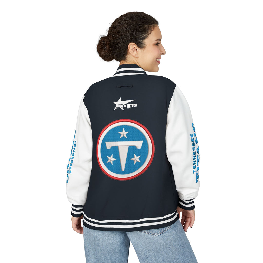 Tennessee Titans Varsity Letterman Jacket - Classic Fan Apparel