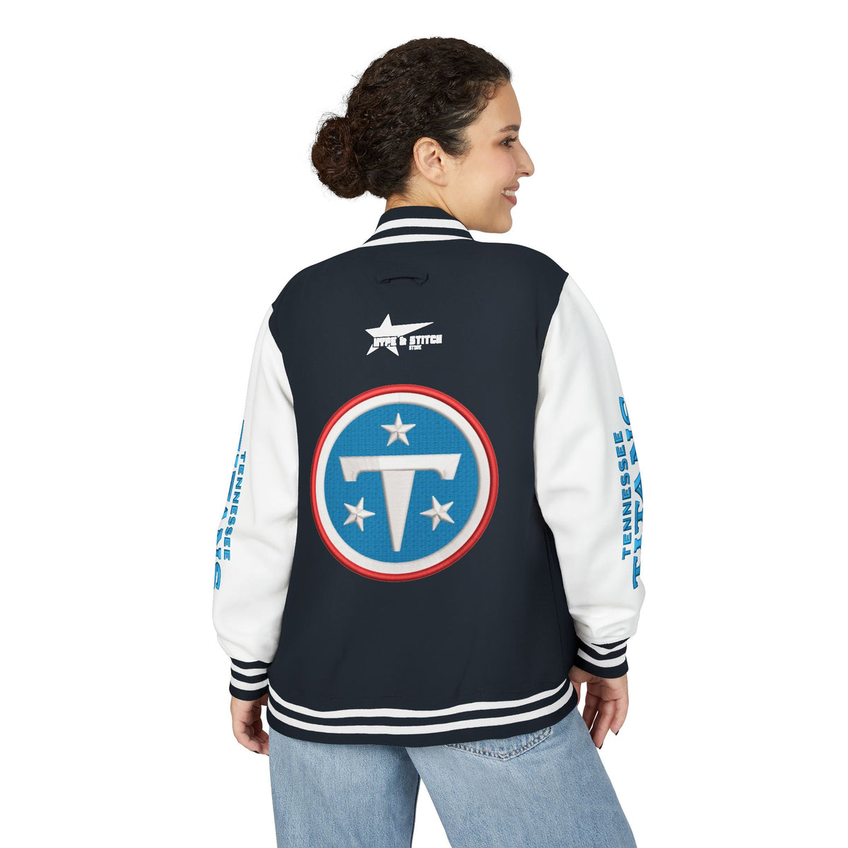 Tennessee Titans Varsity Letterman Jacket - Classic Fan Apparel
