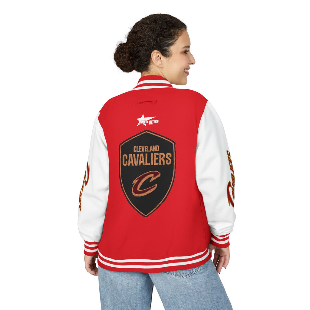 Cleveland Cavaliers Varsity Jacket | Unisex Streetwear Letterman