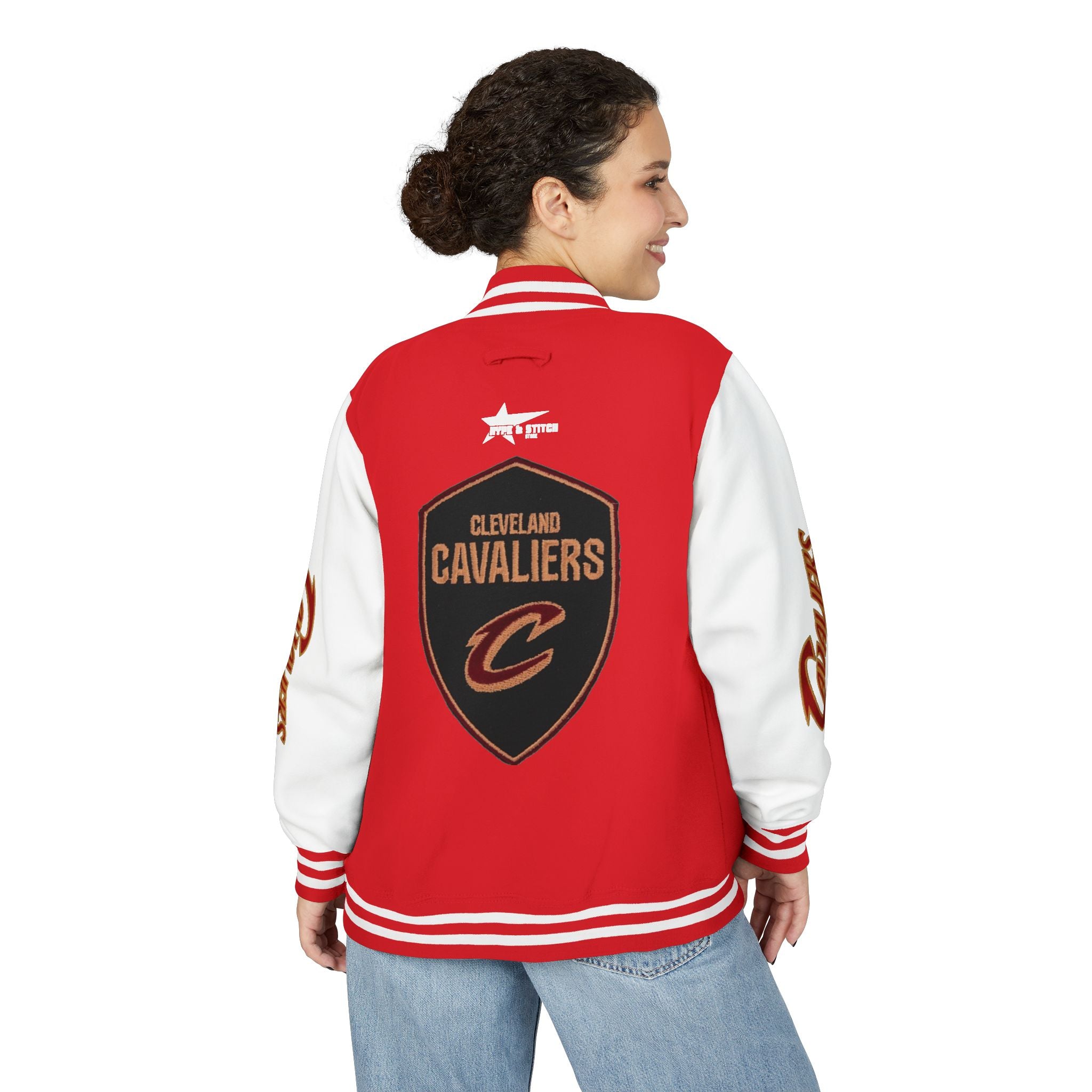Cleveland Cavaliers Varsity Jacket | Unisex Streetwear Letterman