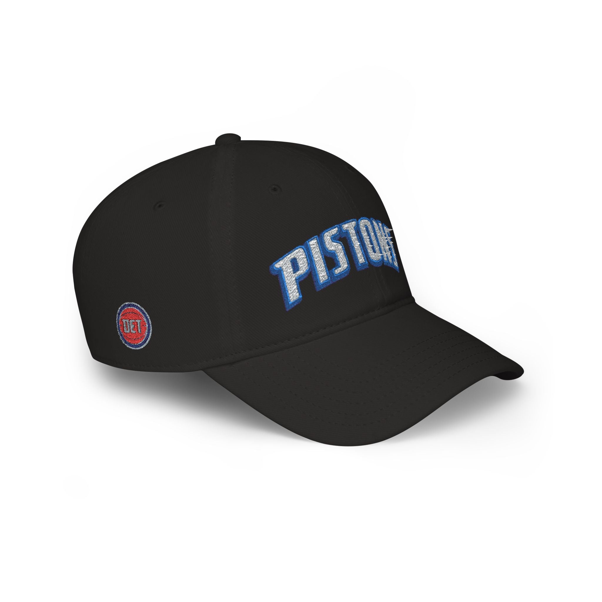 Detroit Pistons Vintage Embroidered Dad Hat – Adjustable Low-Profile Cap