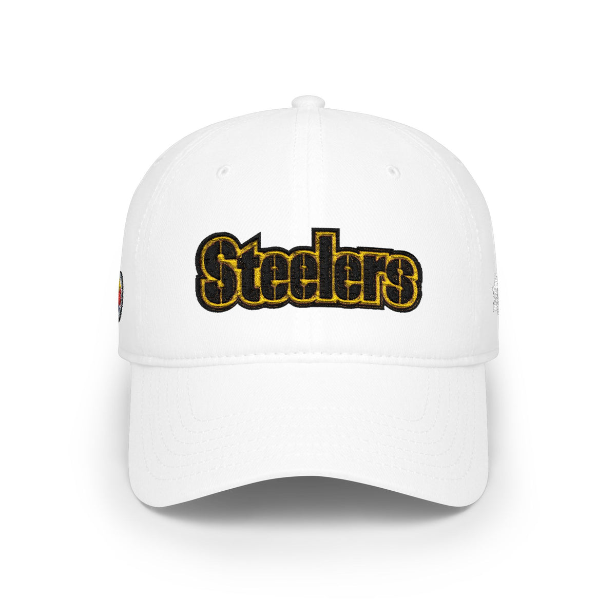 Steelers Embroidered Low Profile Baseball Cap – Adjustable Curved Brim Fan Hat