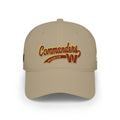 Commanders Script Embroidered Low Profile Baseball Cap