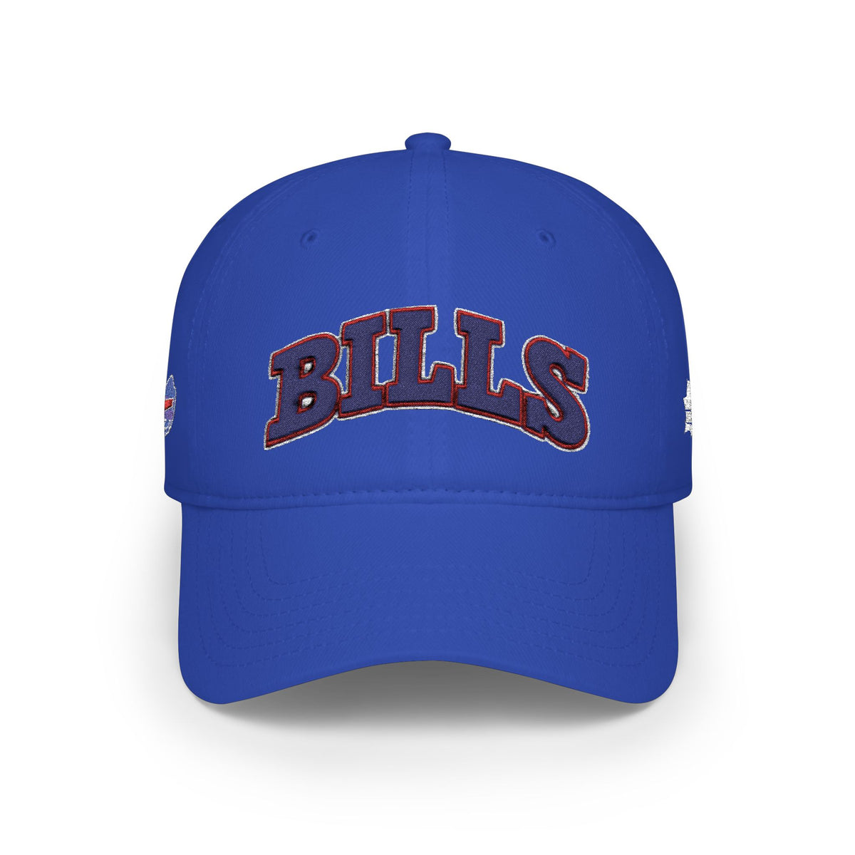 Buffalo Bills Embroidered Curved Brim Baseball Cap – Adjustable Dad Hat
