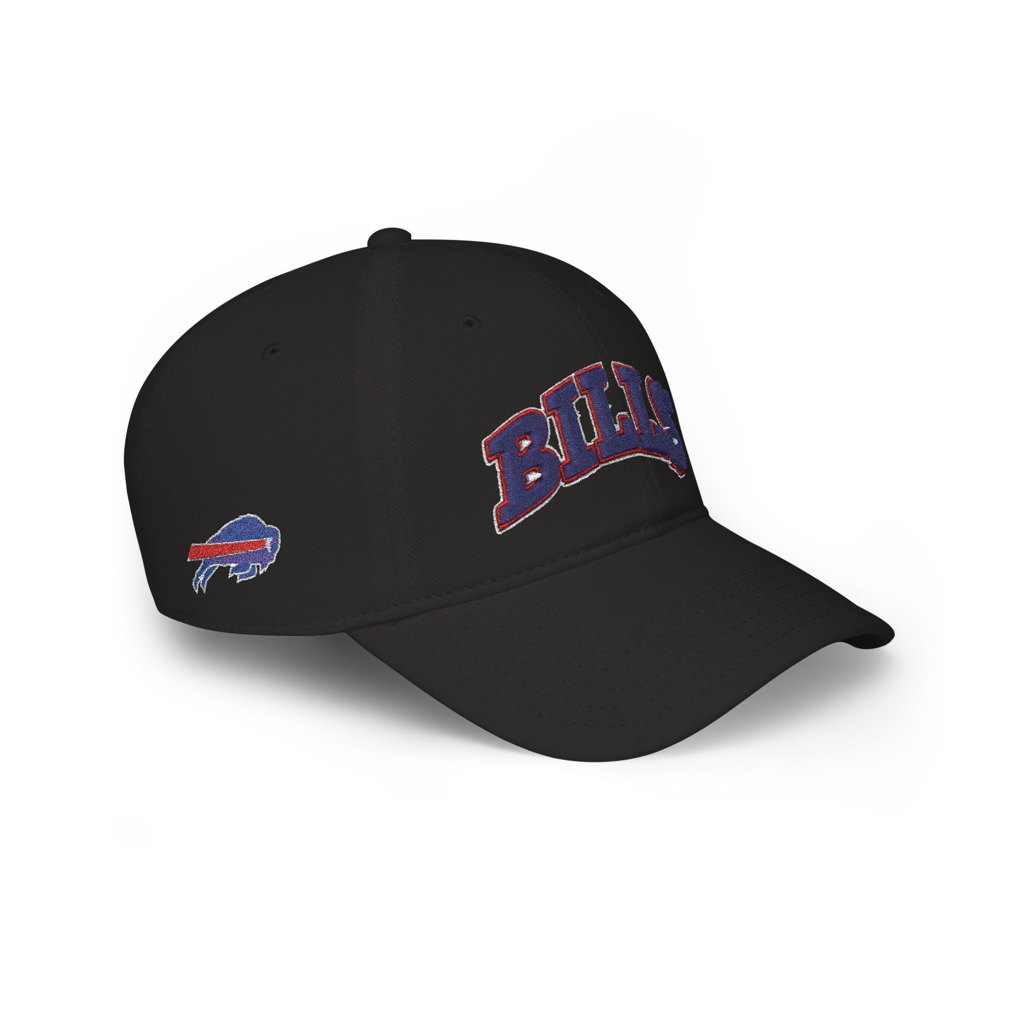 Buffalo Bills Embroidered Curved Brim Baseball Cap – Adjustable Dad Hat