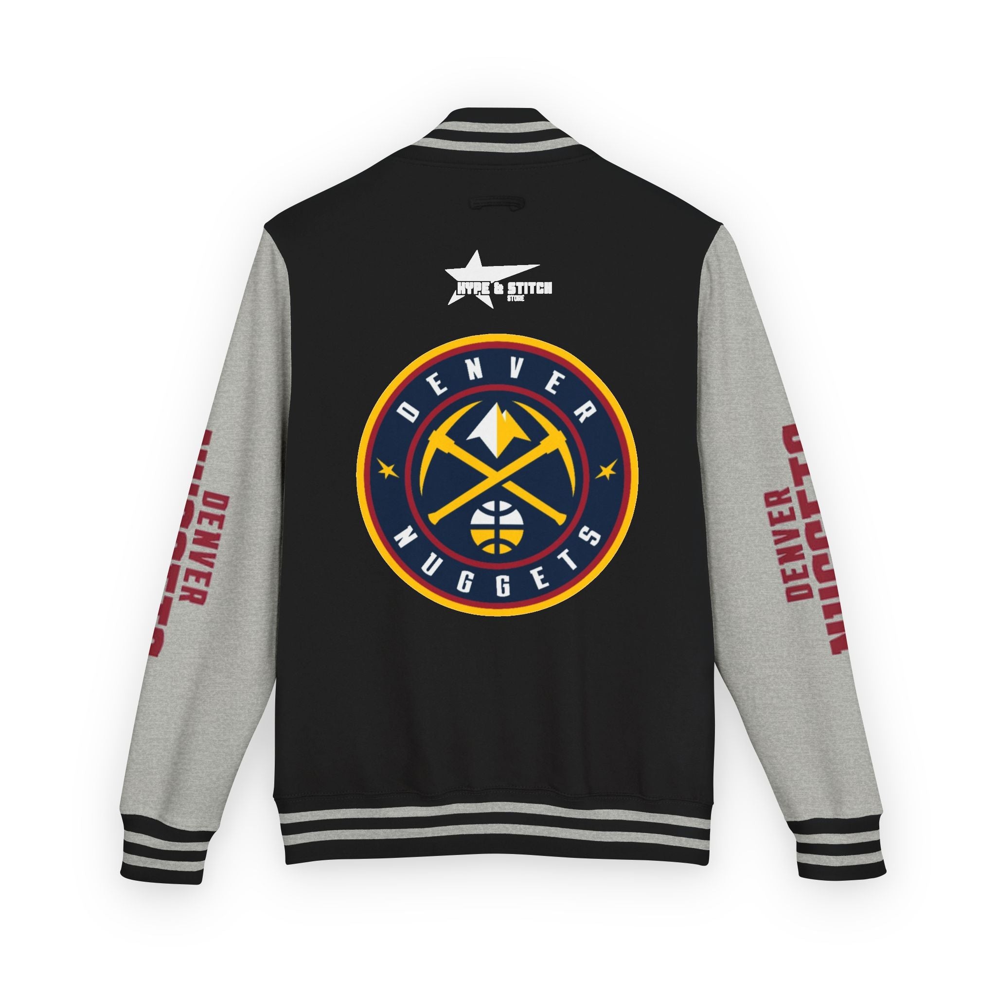 Denver Nuggets Varsity Jacket | Unisex Streetwear Letterman