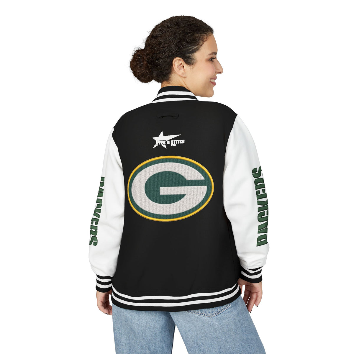 Green Bay Packers Heavyweight Varsity Letterman Jacket