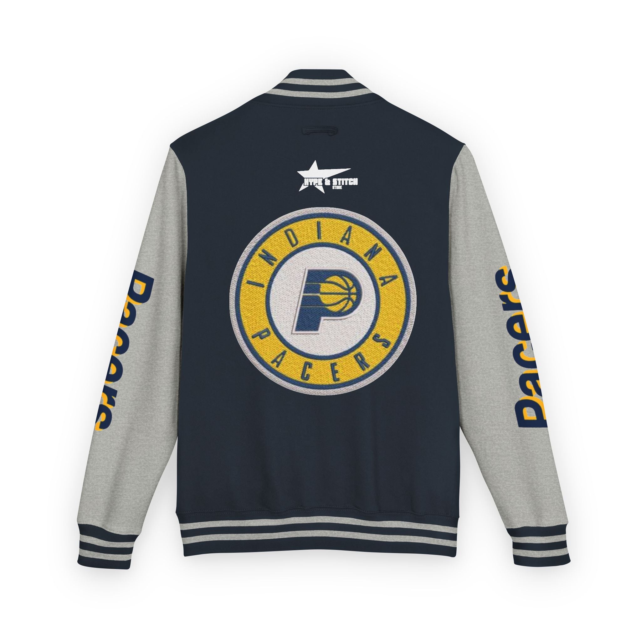 Indiana Pacers Varsity Jacket | Unisex Streetwear Letterman