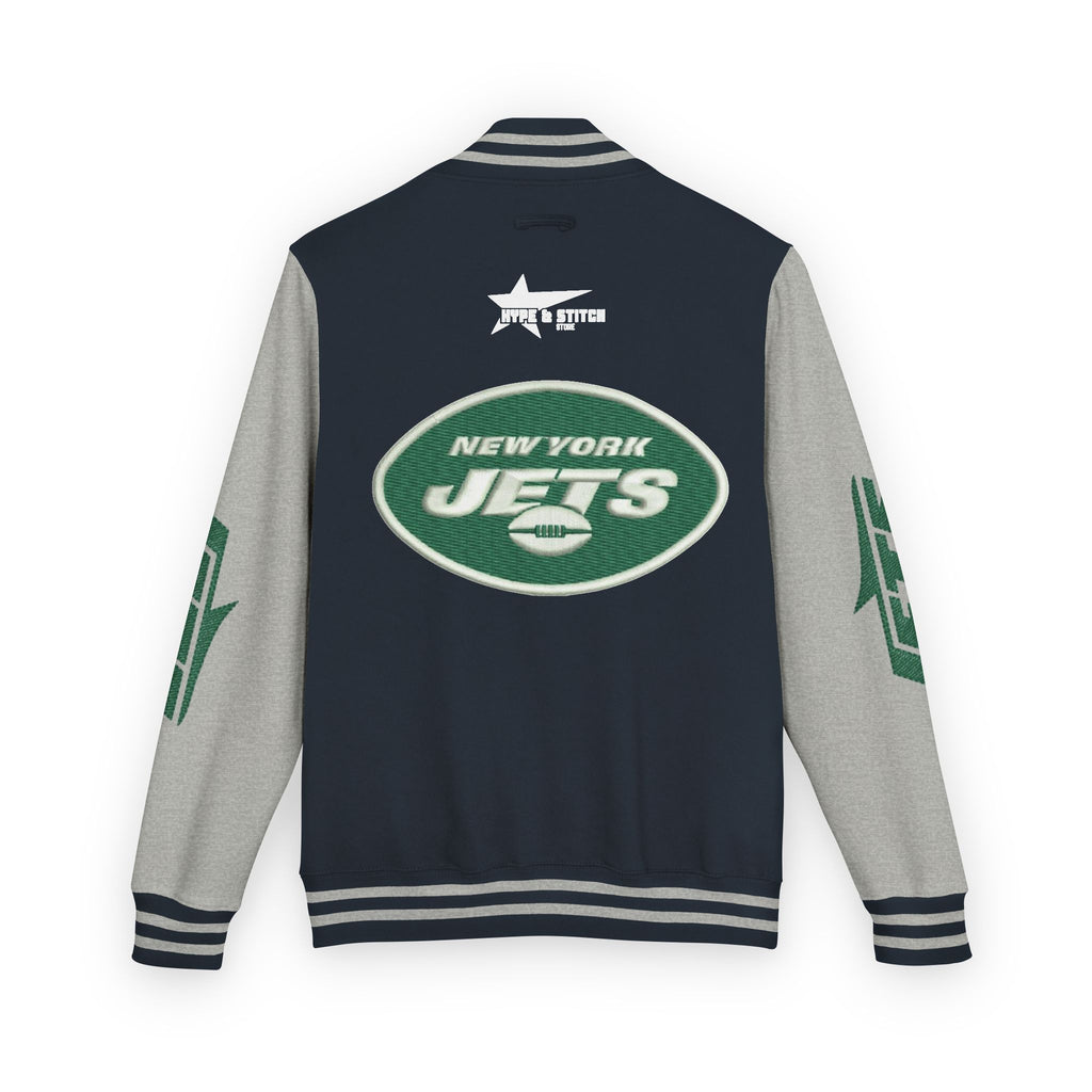 New York Jets Heavyweight Fan Varsity Jacket