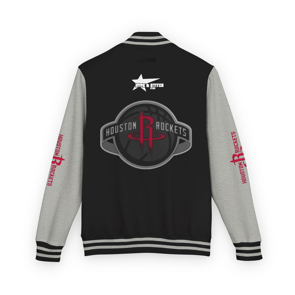 Houston Rockets Varsity Jacket | Unisex Streetwear Letterman