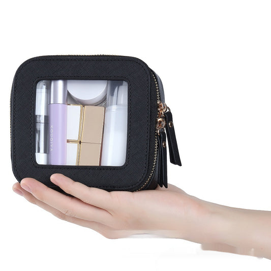 Transparent Pu Cosmetic Bag