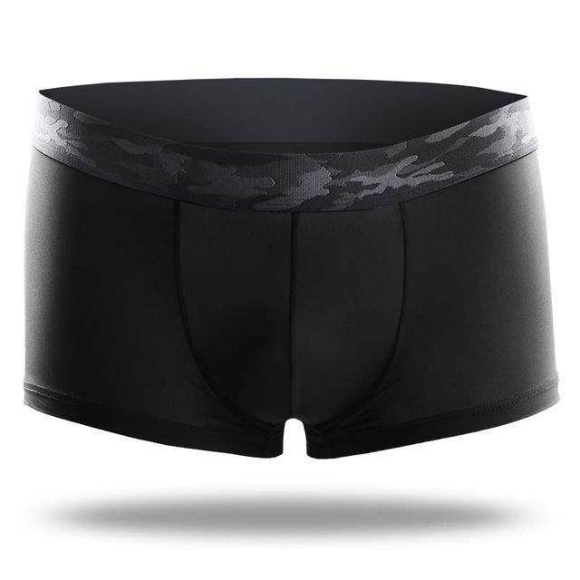 Men's ice silk seamless underwear