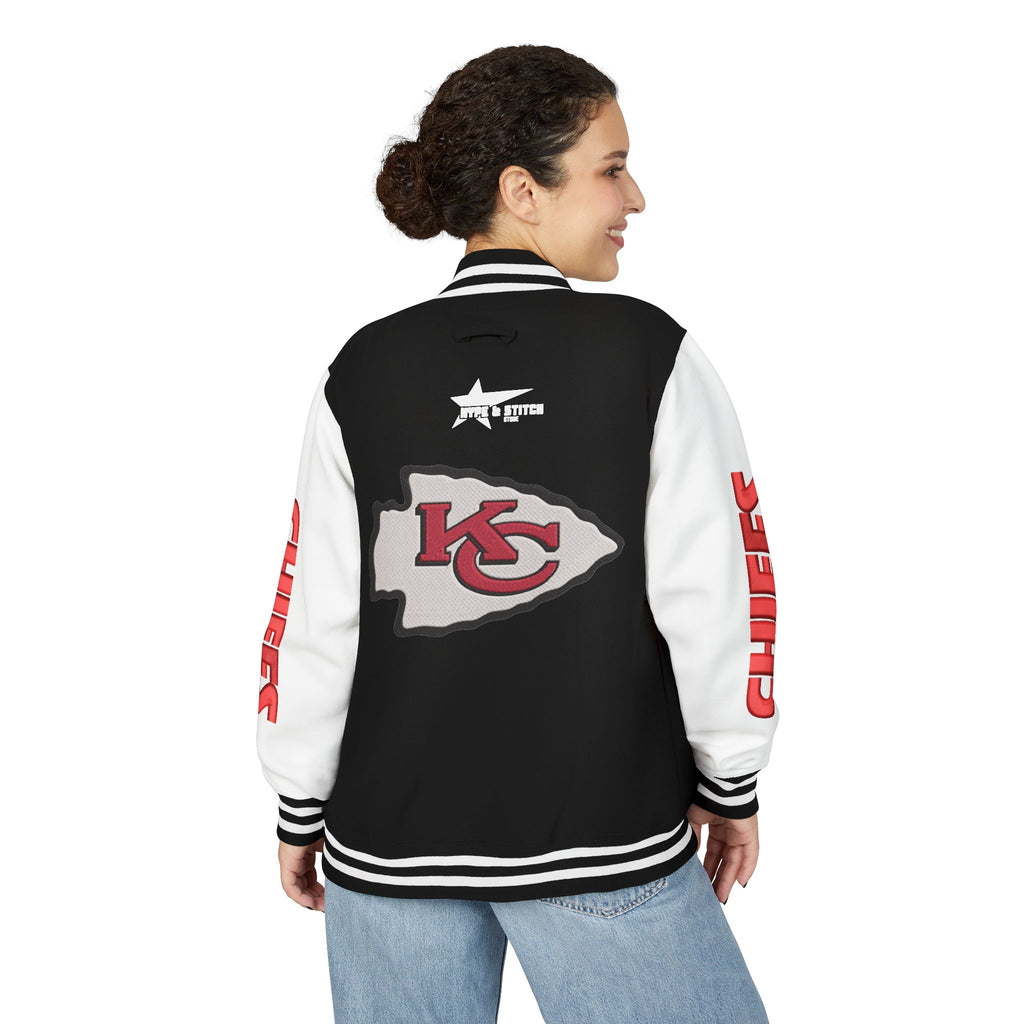 Kansas City Chiefs Heavyweight Varsity Letterman Jacket