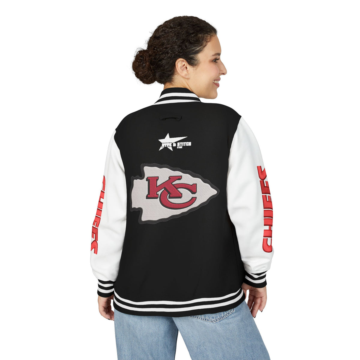 Kansas City Chiefs Heavyweight Varsity Letterman Jacket