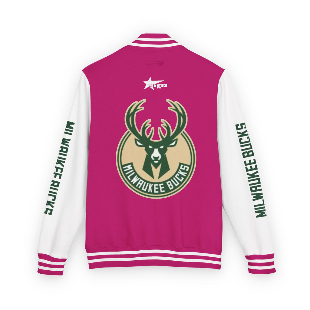 Milwaukee Bucks Varsity Jacket | Unisex Streetwear Letterman