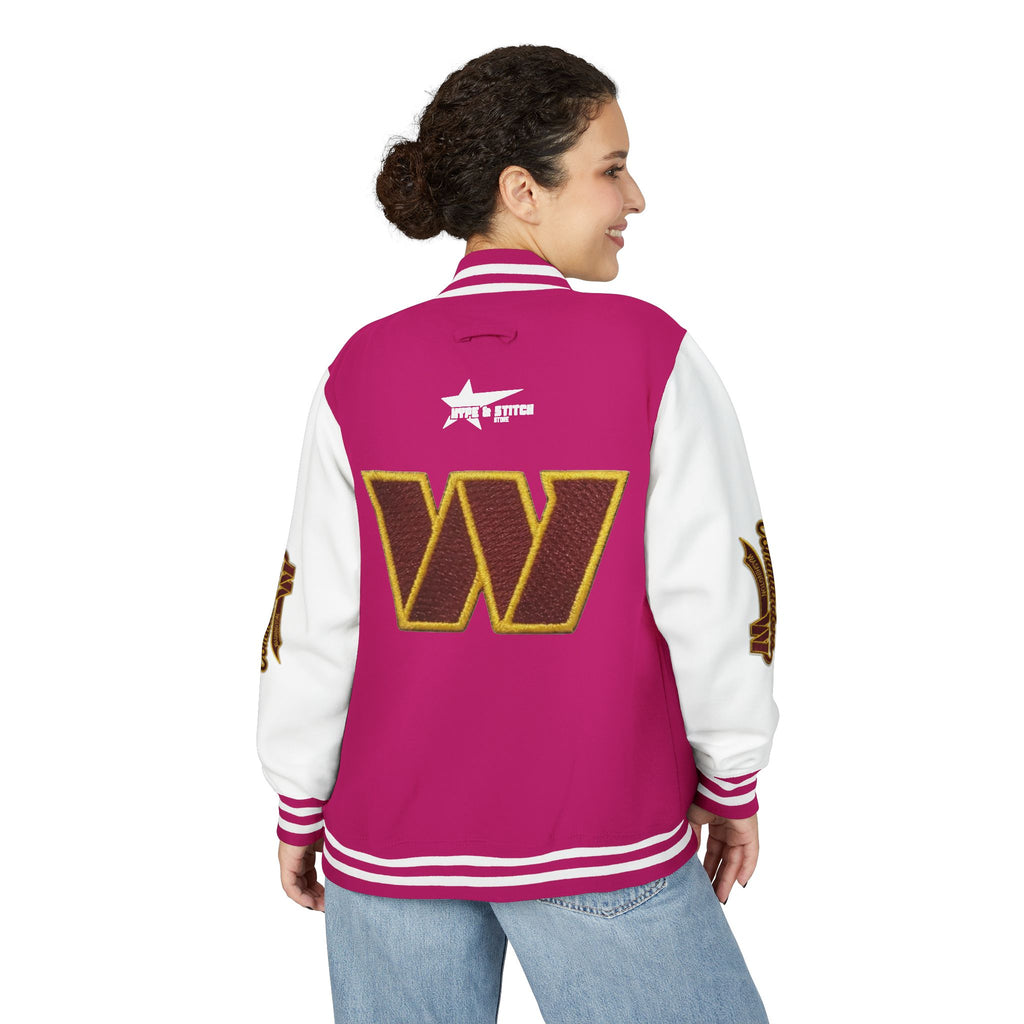 Washington Commanders Heavyweight Letterman Jacket