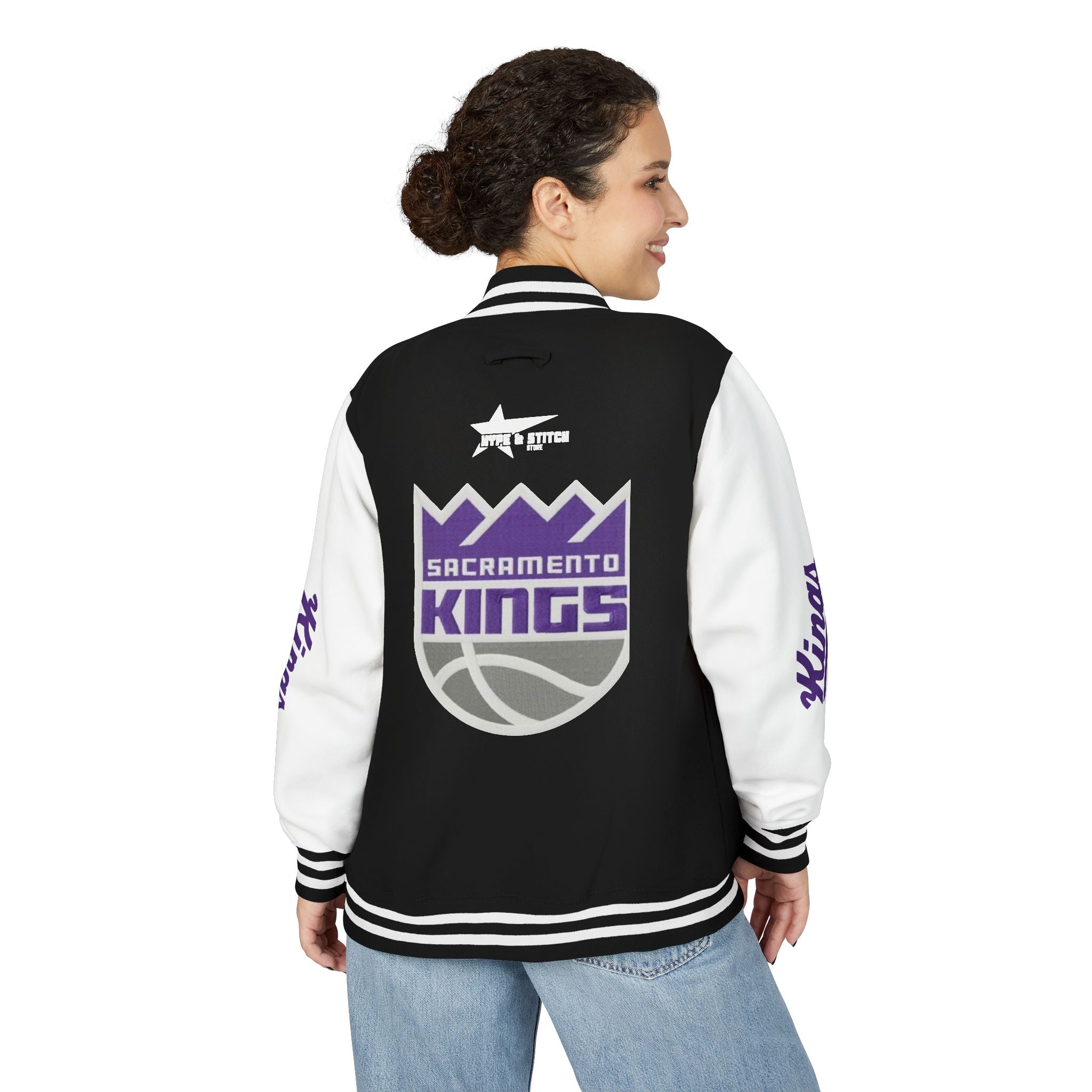 Sacramento Kings Varsity Jacket | Unisex Streetwear Letterman