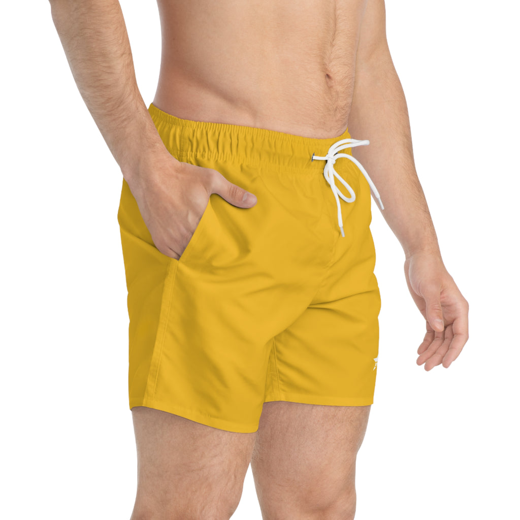 Classic Swim Trunks – Summer Gold