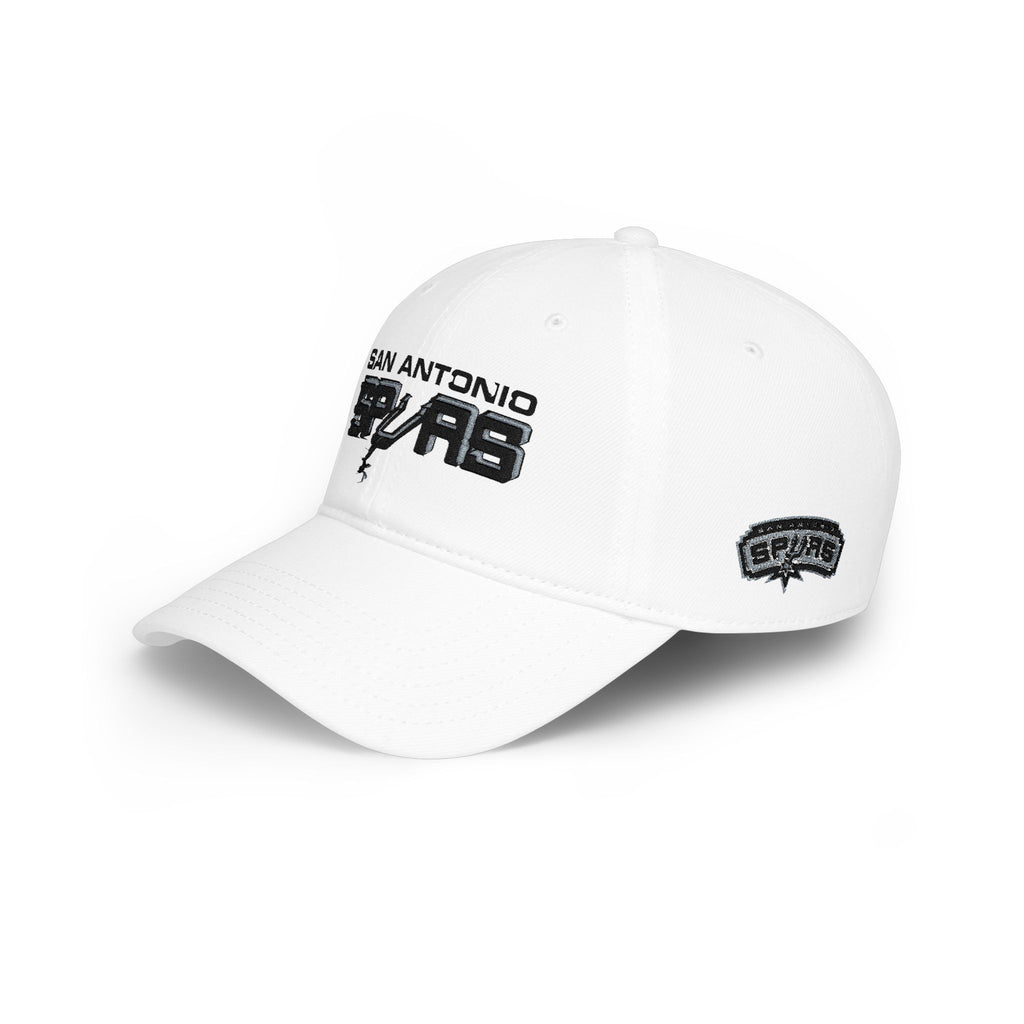Spurs Embroidered Low Profile Dad Hat