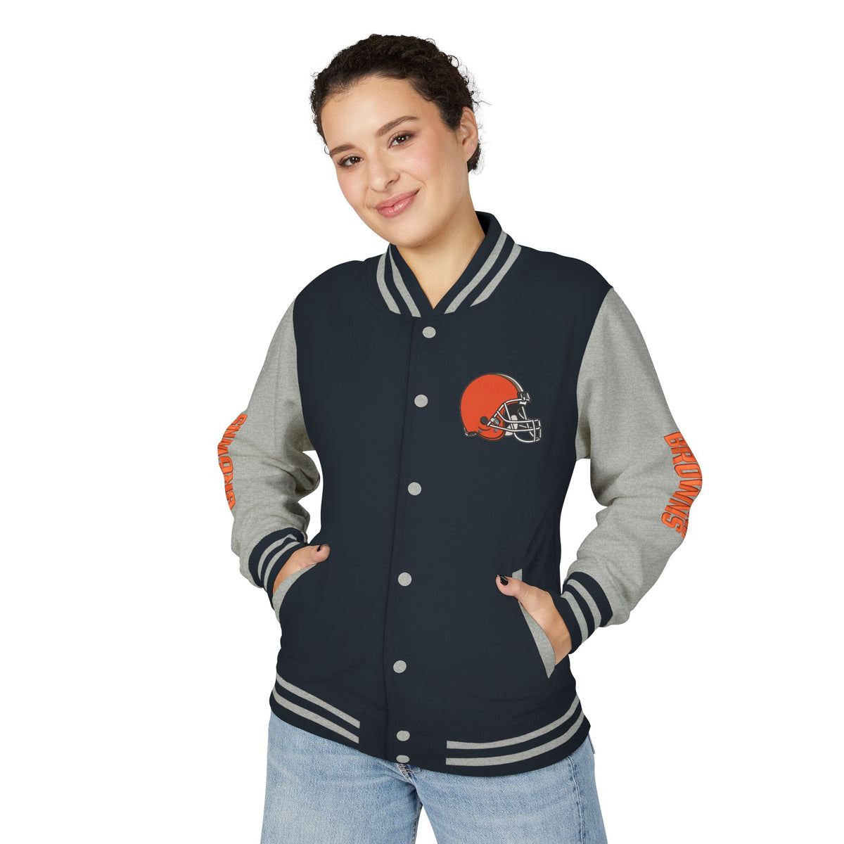 Cleveland Football Classic Letterman Varsity Jacket