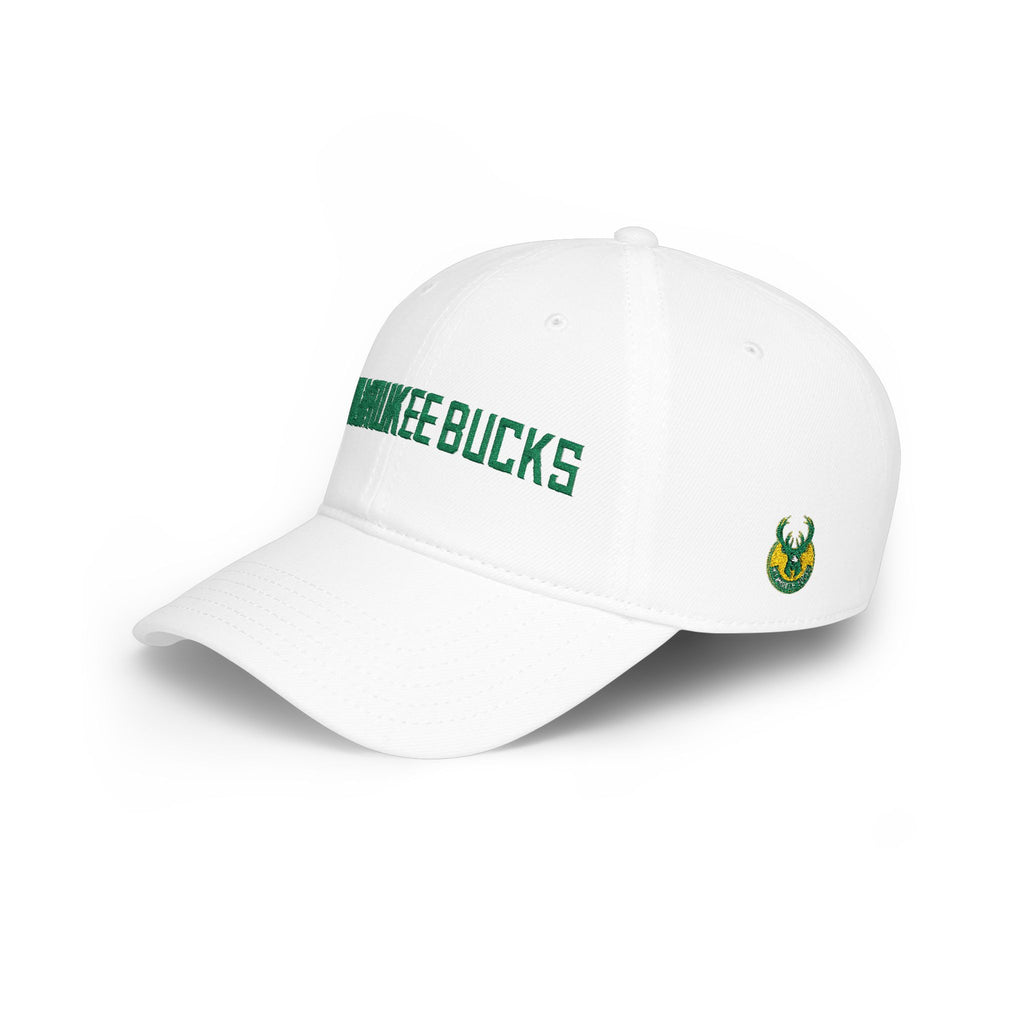 Milwaukee Bucks Vintage Embroidered Dad Hat – Adjustable Low-Profile Cap
