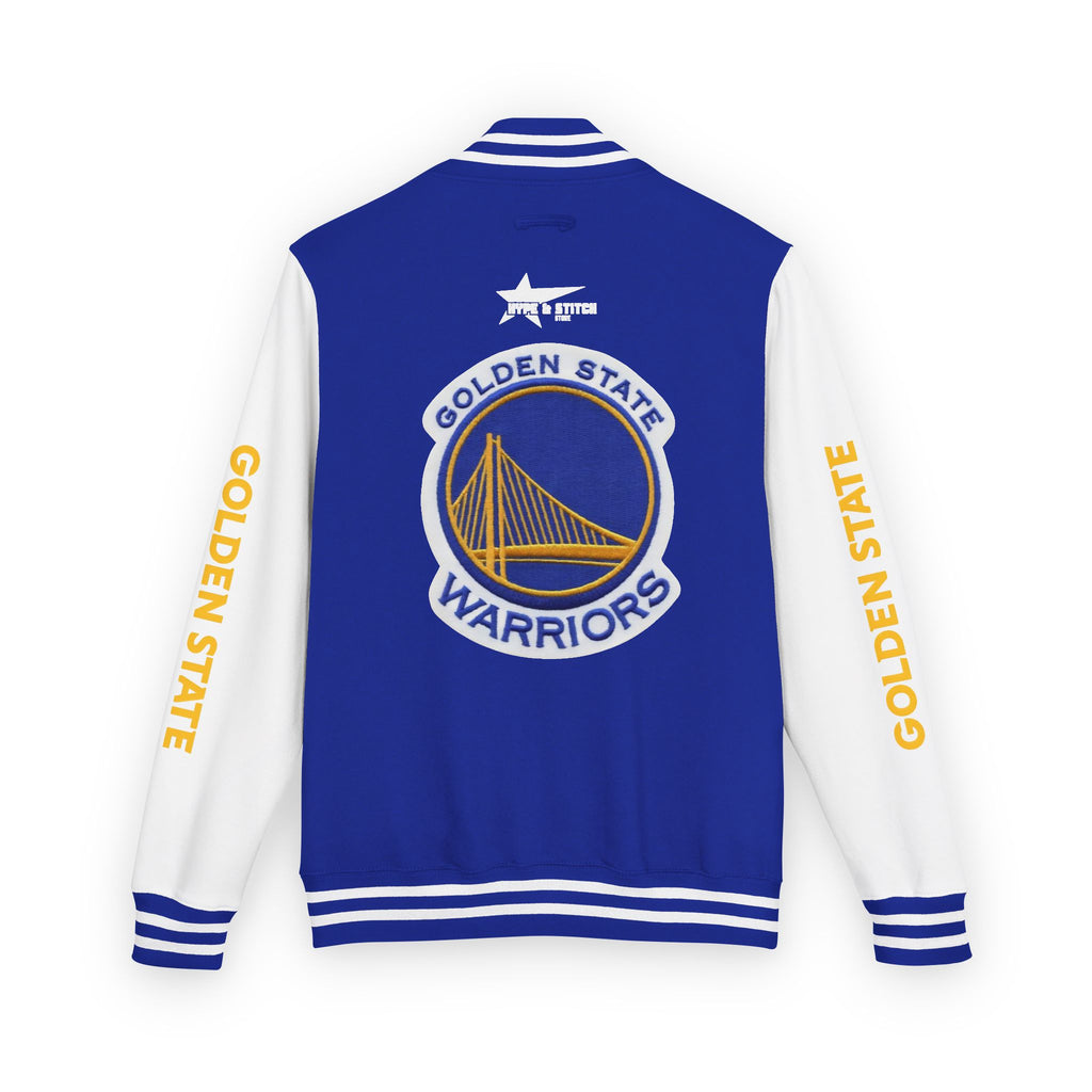 Golden State Warriors Unisex Heavyweight Varsity Letterman Jacket
