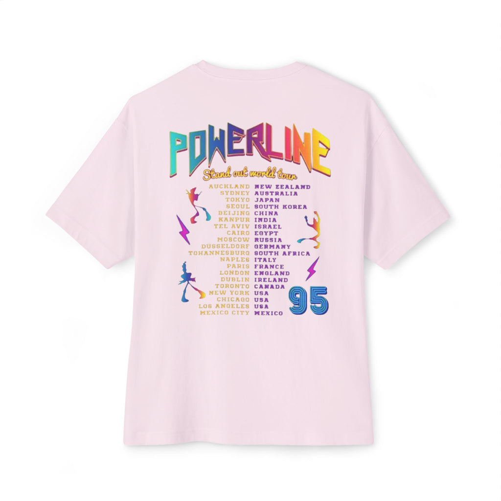 Powerline "Stand Out" World Tour ’95 Oversized Graphic Tee