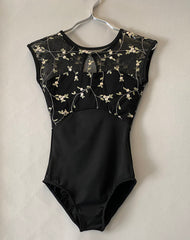 Ballet Practice Clothes Gym Outfit Women's Embroidered Jumpsuit