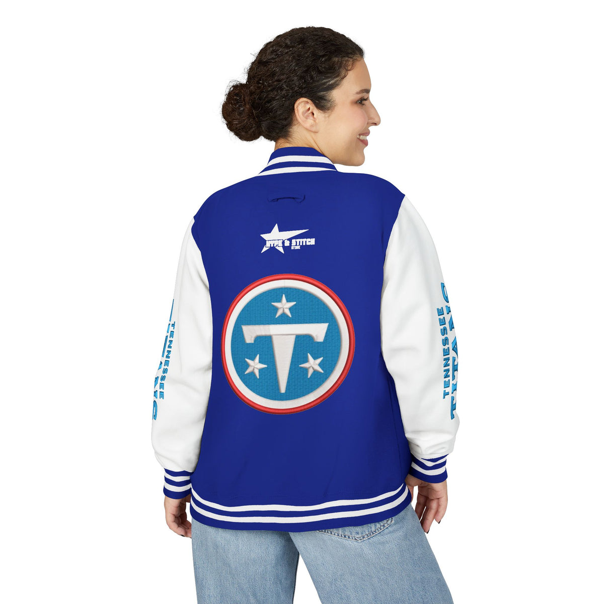 Tennessee Titans Varsity Letterman Jacket - Classic Fan Apparel