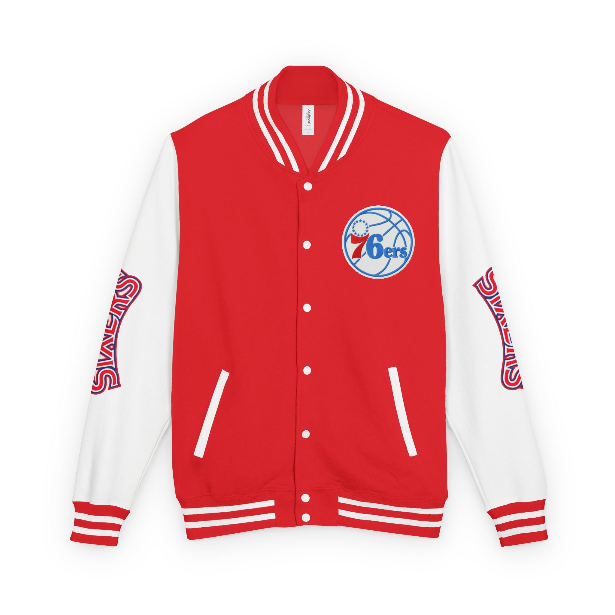 Philadelphia 76ers Varsity Jacket | Unisex Streetwear Letterman
