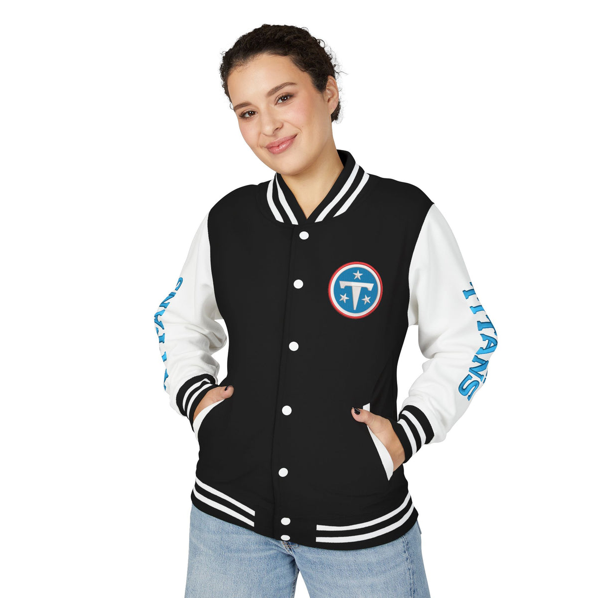 Tennessee Titans Varsity Letterman Jacket - Classic Fan Apparel