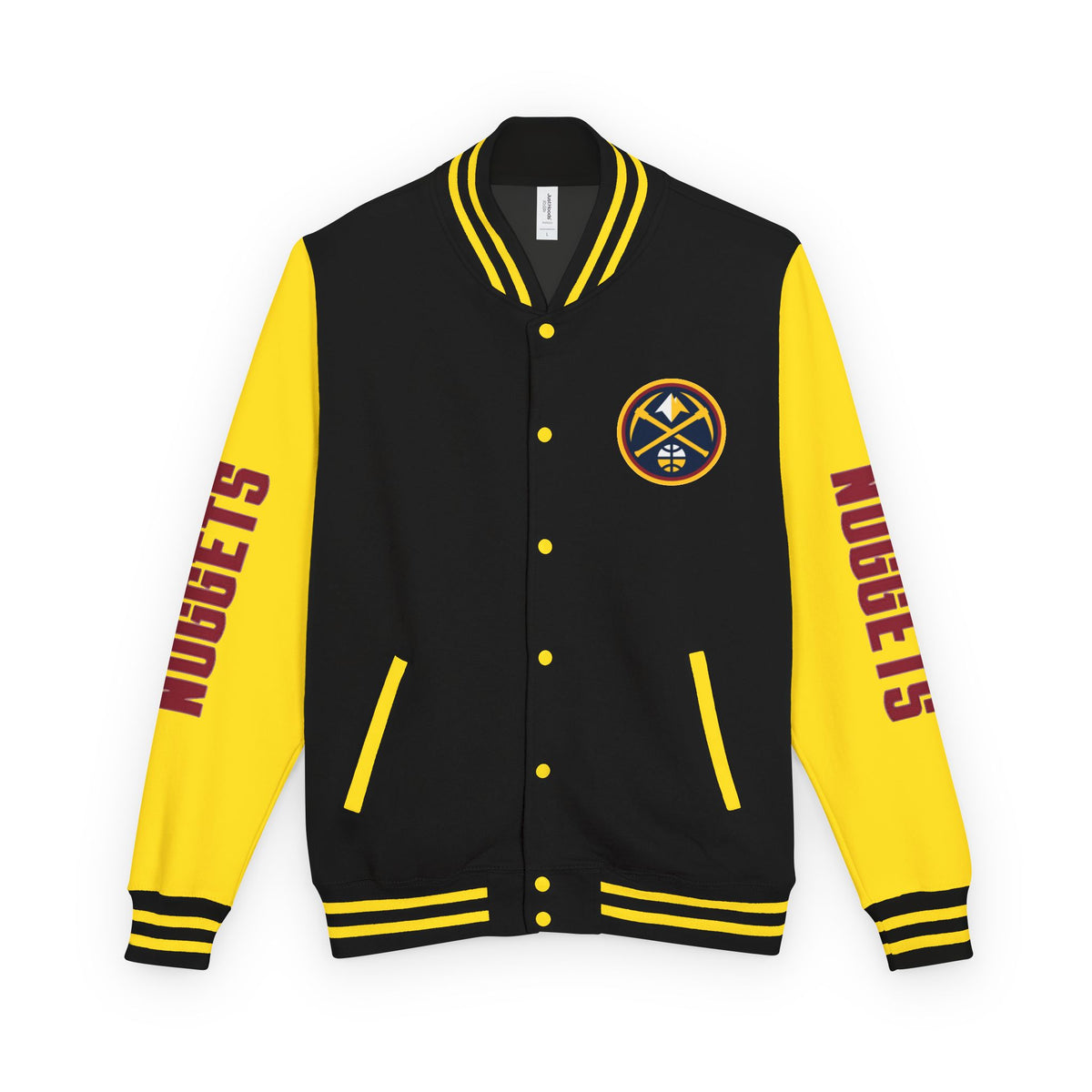 Denver Nuggets Varsity Jacket | Unisex Streetwear Letterman