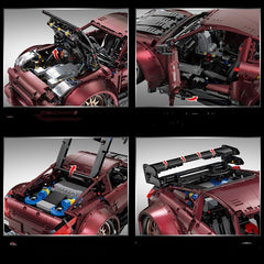 Sports Car Model Small Particle Building Blocks Toy