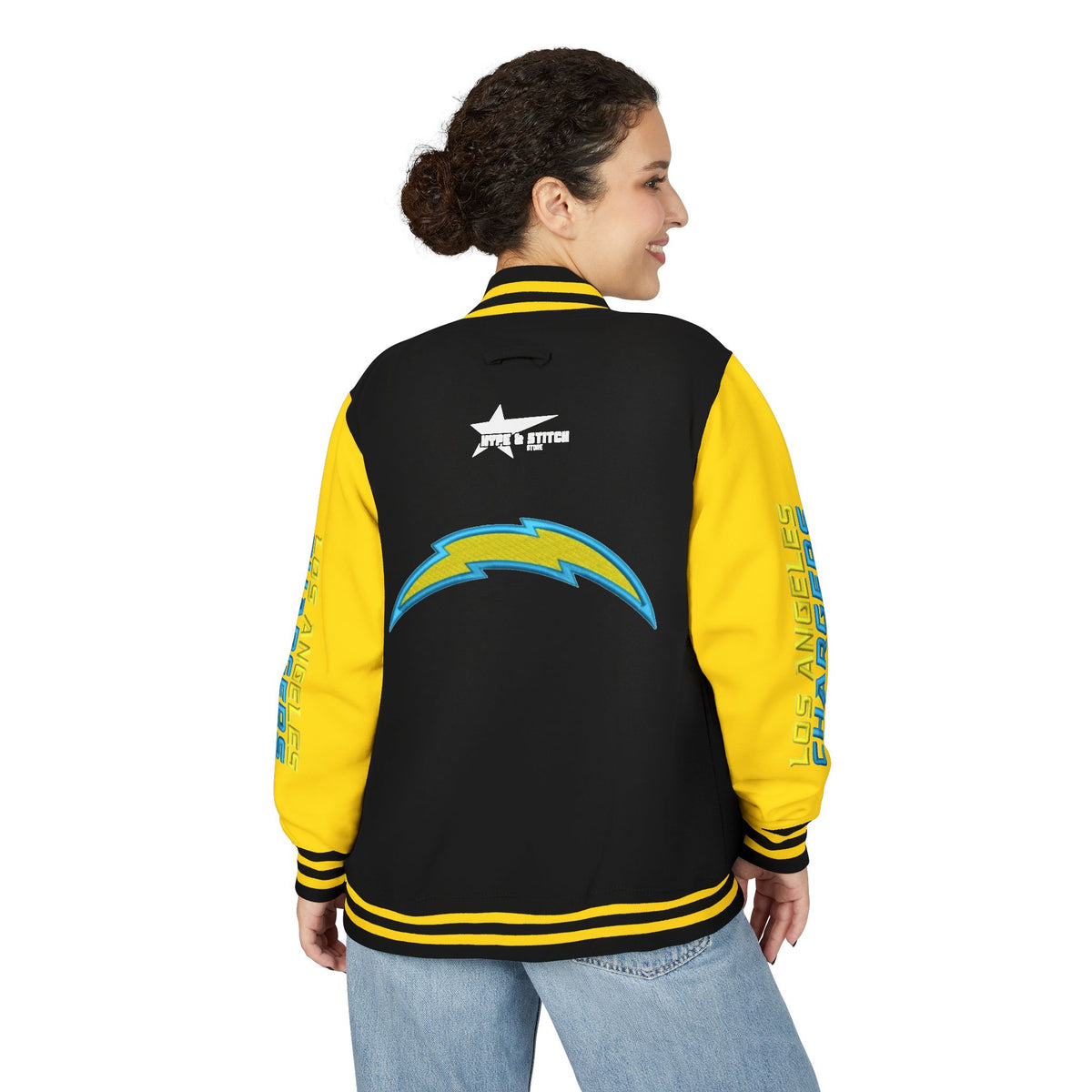 Los Angeles Chargers Vintage Style Varsity Letterman Jacket
