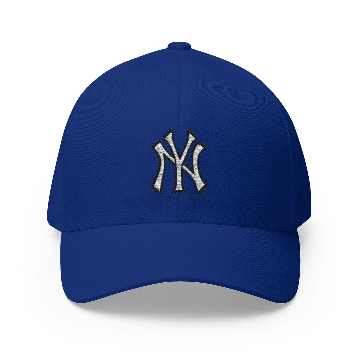 Embroidered NY Classic Baseball Cap | Unisex Structured Curved Brim Hat