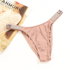 High waist high fork seamless underwear