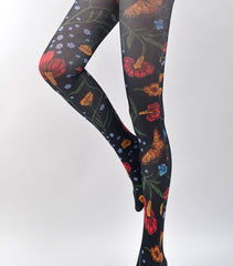 Women's Velvet Jacquard Pantyhose Fashion Socks