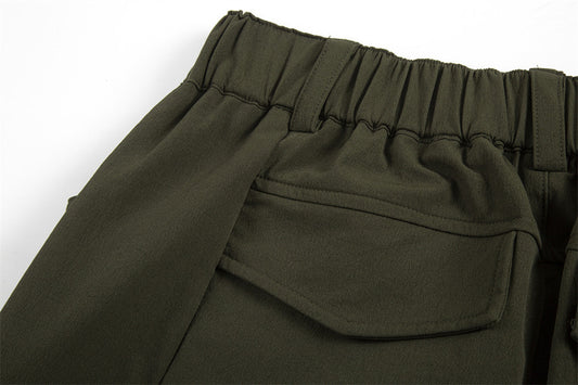 Mechanical Style Multi-pocket Cargo Pants