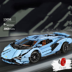 Technology Machinery Series Sports Car Assembled Building Blocks Toys