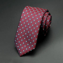 Men's Tie Korean Casual Polyester Silk Narrow Business Fashion