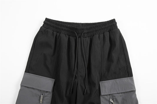 Mechanical Style Multi-pocket Cargo Pants